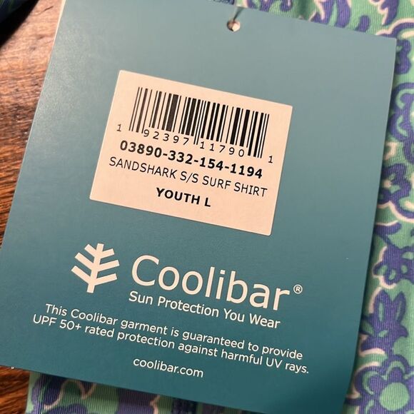Coolibar Sandshark Surf Shirt, size L - Picture 7 of 8